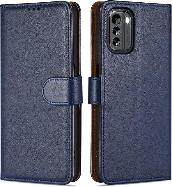 Case Collection for Nokia G60 5G Phone Premium Leather Folio Cover, Magnetic Closure Protective Book Design Wallet Flip with [Card Slots] and [Kickstand] for Nokia G60 5G Case