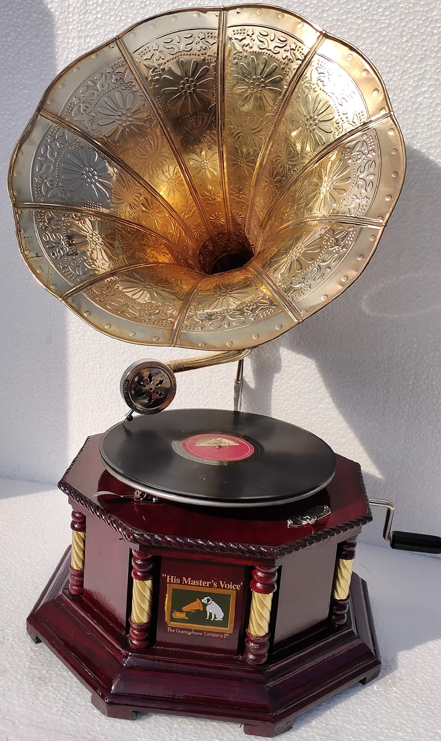 Gramophone Player Original Working Gramophone Record Player HMV Phonograph