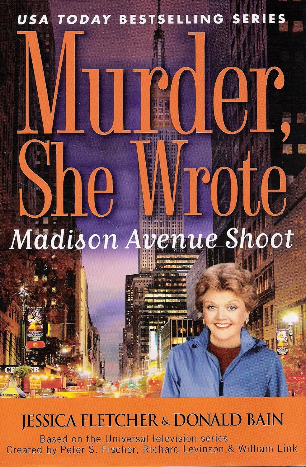 Murder, She Wrote Madison Avenue Shoot Donald Bain, Jessica Fletcher