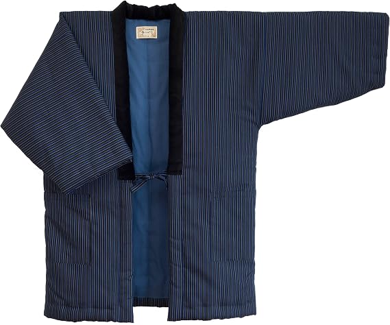HANTEN (Cotton jacket made in Japan Kimono-style) Japanese clothes X-Large Size Men's