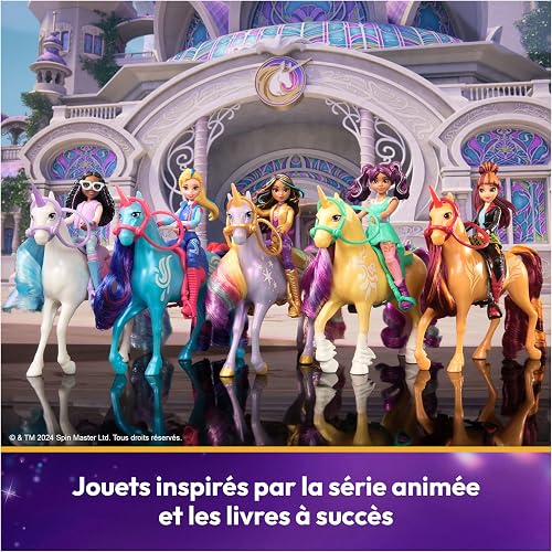 Unicorn Academy, Sophia & Light Magic Wildstar with Rainbow Light-up Effects, 2 Riding Accessories, Dolls and Unicorn Toys for Girls Aged 4 and up - 7