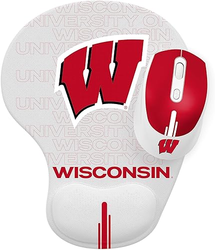 Vista 52 de SOAR Alfombrilla de mouse y mouse inalámbricos unisex NCAA
