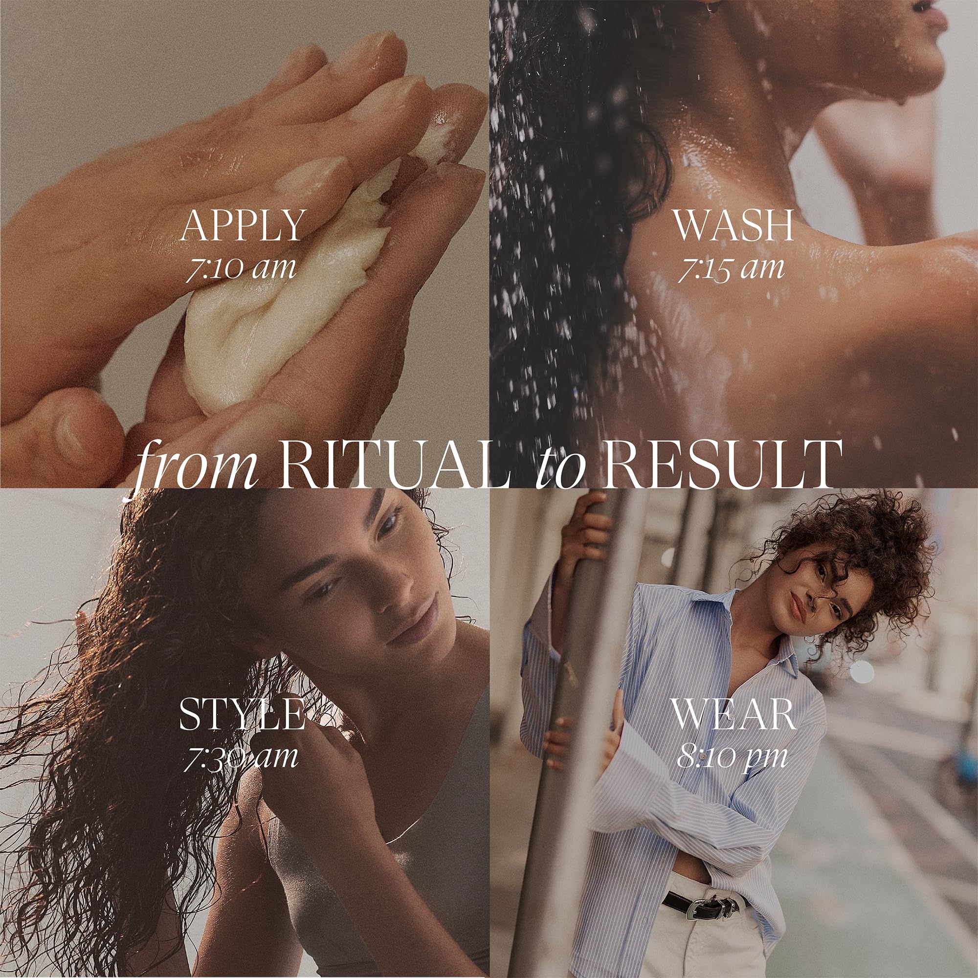 L'ANZA Acondicionador para Cabello Rizado - Producto hidratante para cabellos rizados, ideal para desenredar el pelo mediante humectantes naturales, sin sulfatos ni parabenos