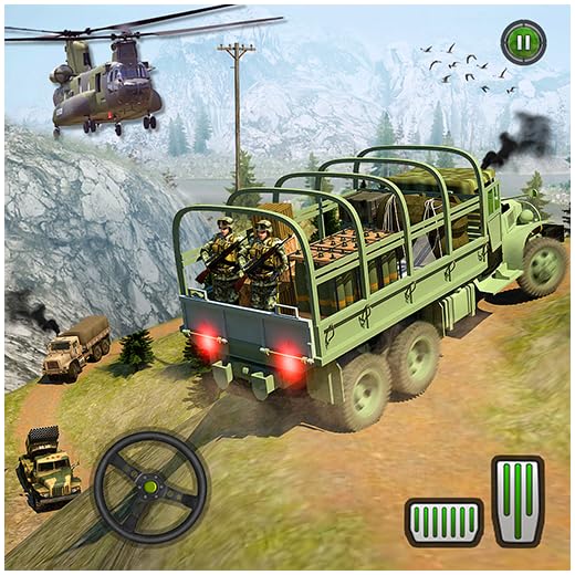 Camión del ejército Conducción Simulador 2018 Fuera del camino Camión Juegos