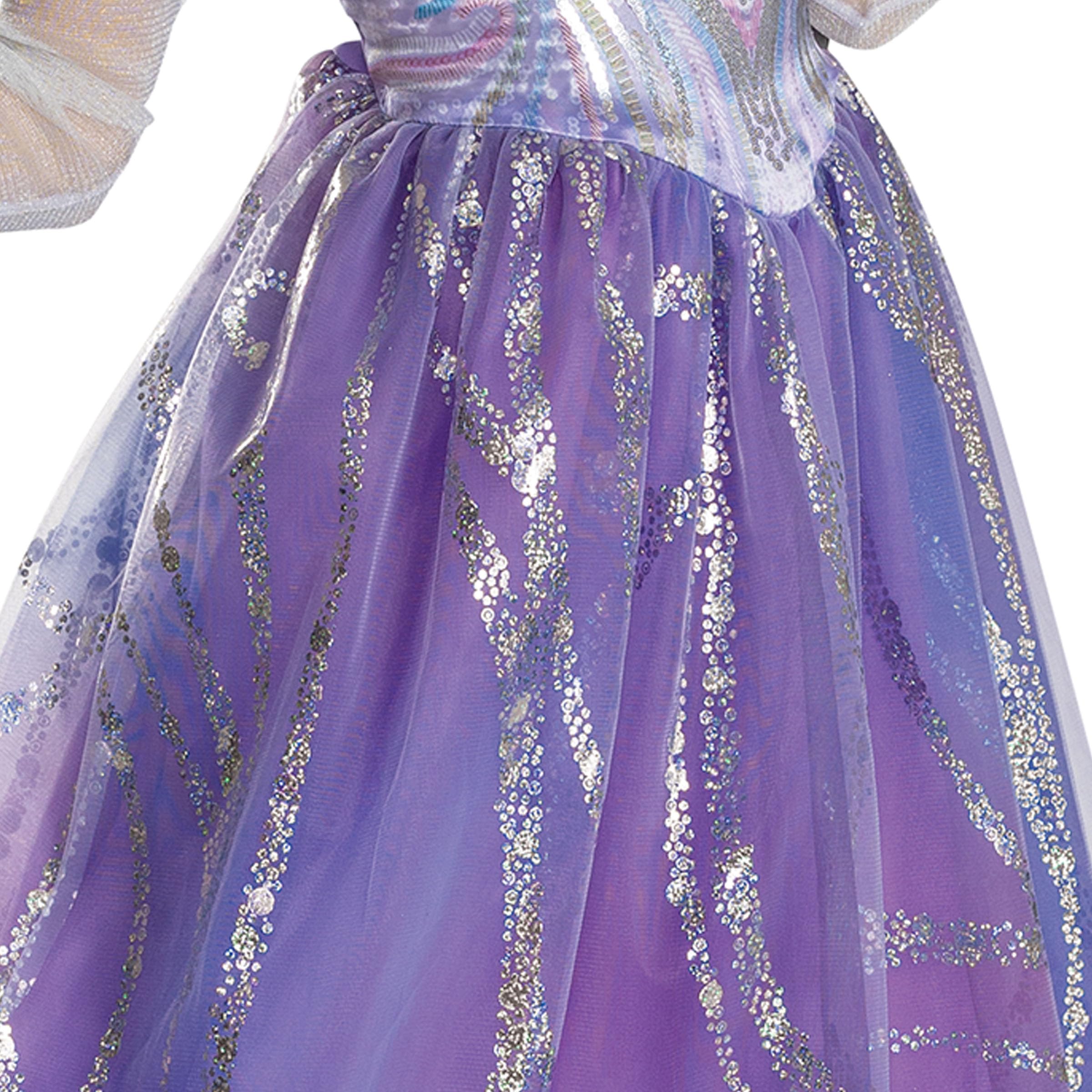 Disguise Wicked Glinda Deluxe For Good - Disfraz oficial de la película Wicked para niños