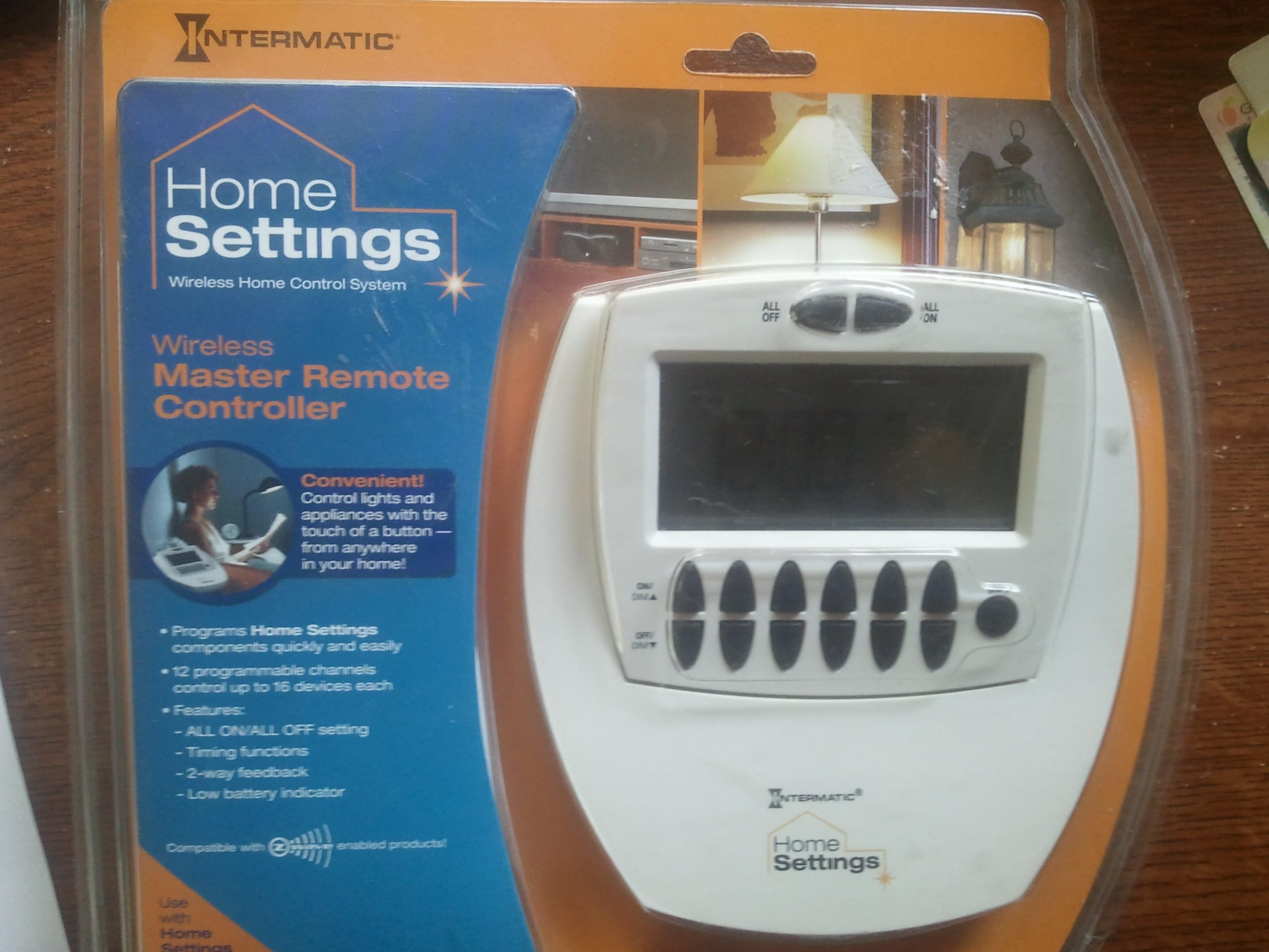 Intermatic HA07 Home Settings Wireless Master Remote Control