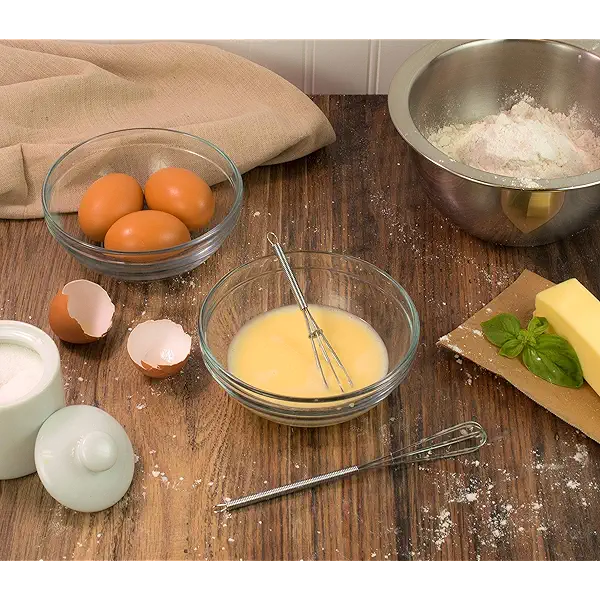 Mrs. Anderson’s Baking Mini Whisks, Includes 1 Each 5-Inch and 7-Inch Whisk 6