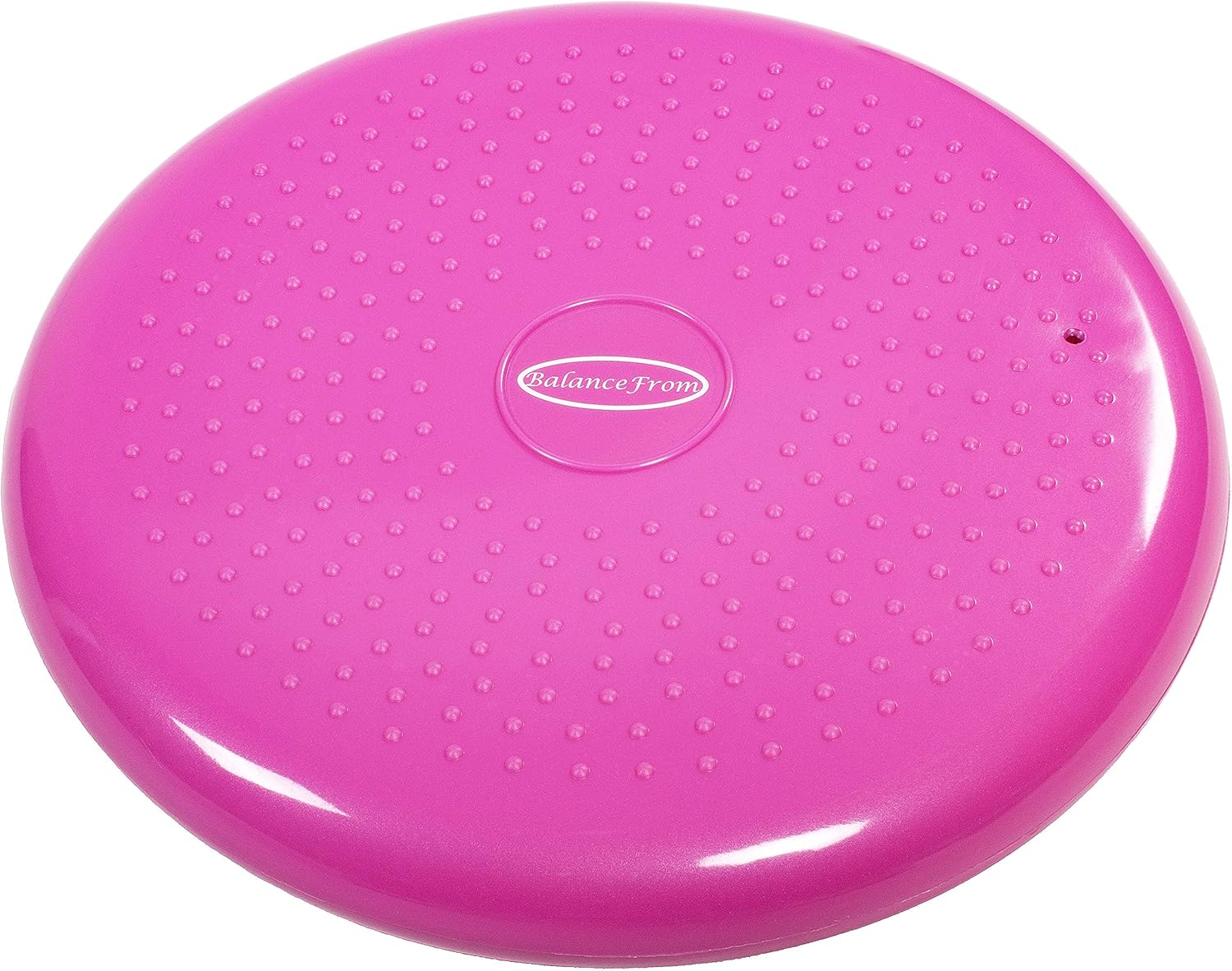 Fitvids Inflated Balance Disc Wobble Cushion Stability Core Trainer for Home or Office Desk Chair Kids Classroom Sensory Wiggle Seat, Pump Included, Multiple Colors