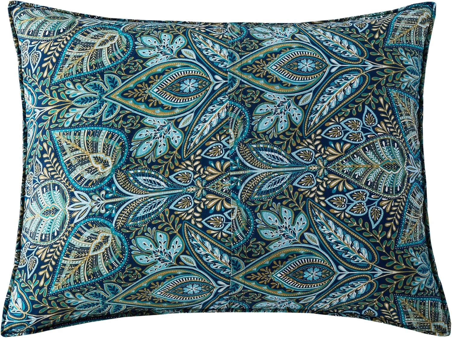 C&F Home Bailey Blue King 3-Piece Cotton Bedding Quilt Set All Seasons Summer Botanical Reversible Machine Washable Lightweight Bedspread Coverlet Bed Bedroom Decor Decoration King 3 Piece Set Green