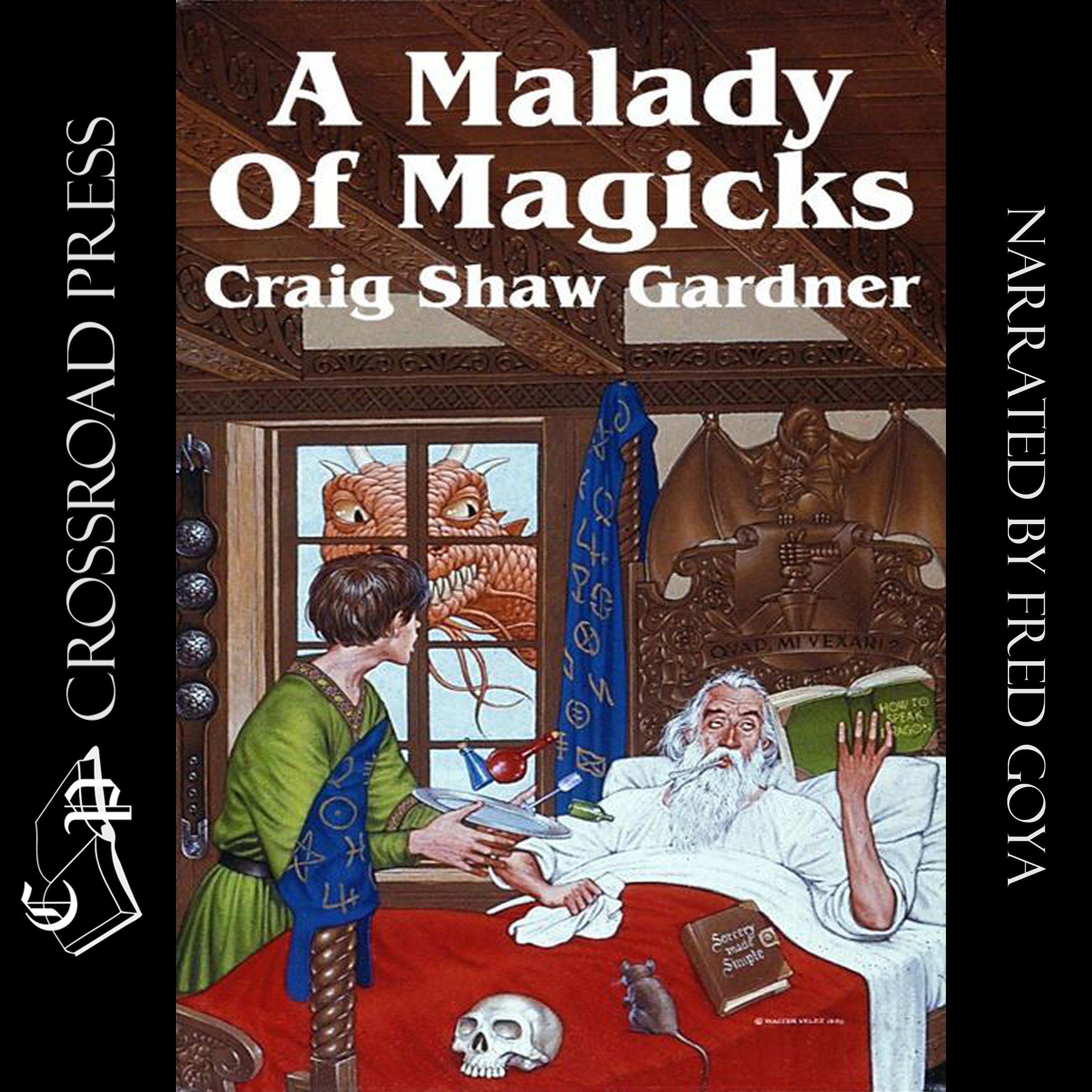 Cover art for A Malady of Magicks