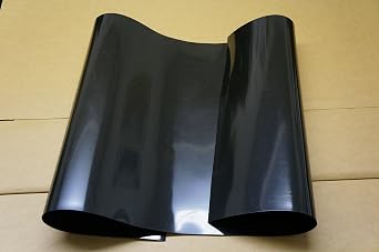 2 Flexible Black LDPE Plastic Sheet 48x24x1/30 0.03 DIY Stencil Cut-Out