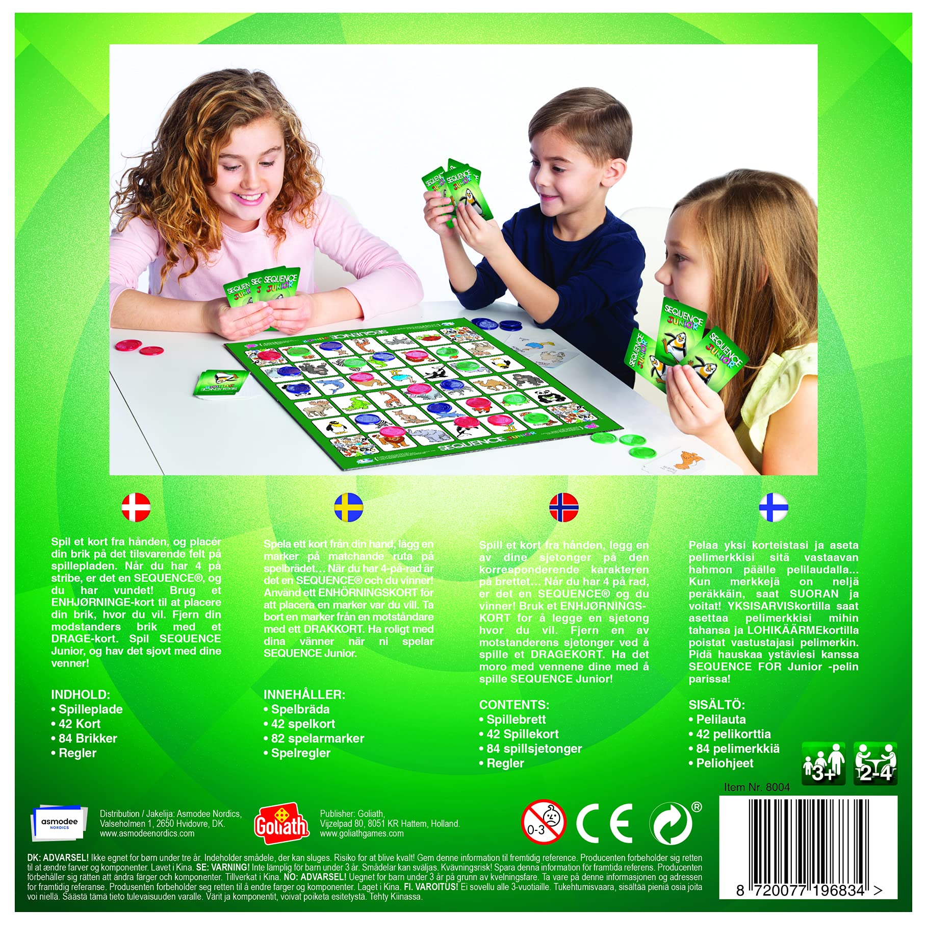 Asmodee Sequenza Junior (Nordica) (GOL8004)
