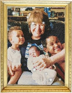 DIY custom photo 5D Family photo Diamond drawing and accessory kit, including kits for painting by number, custom gifts for Diamond drawing and diamond embroidery for adults or children