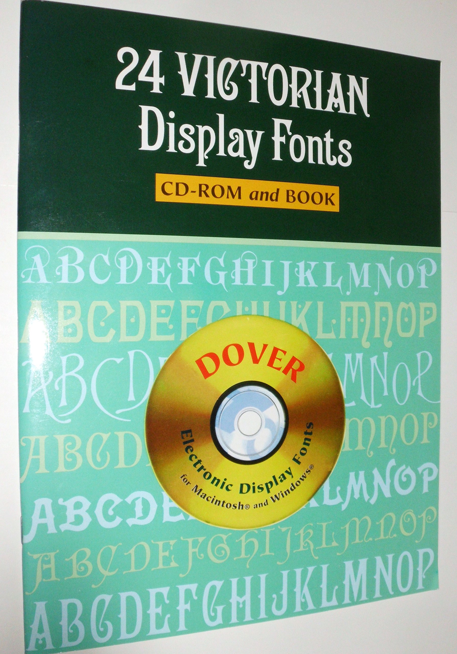 24 Victorian Display Fonts (Dover Electronic Display Fonts Series)