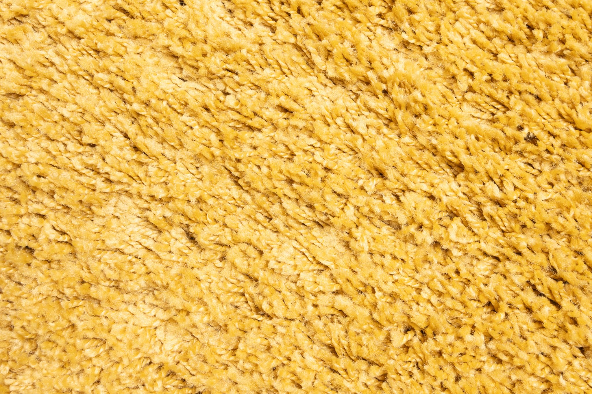 Essence dywan Shaggy, wysokie runo, żółty musztardowy, jednokolorowy, miękki, nowoczesny, prostokątny, do salonu, sypialni, Ökotex 240 x 330 cm