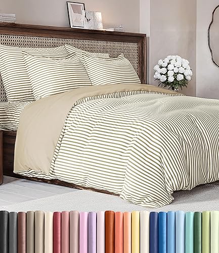 Duvet Cover Queen Size Set - Extra Soft Queen Size