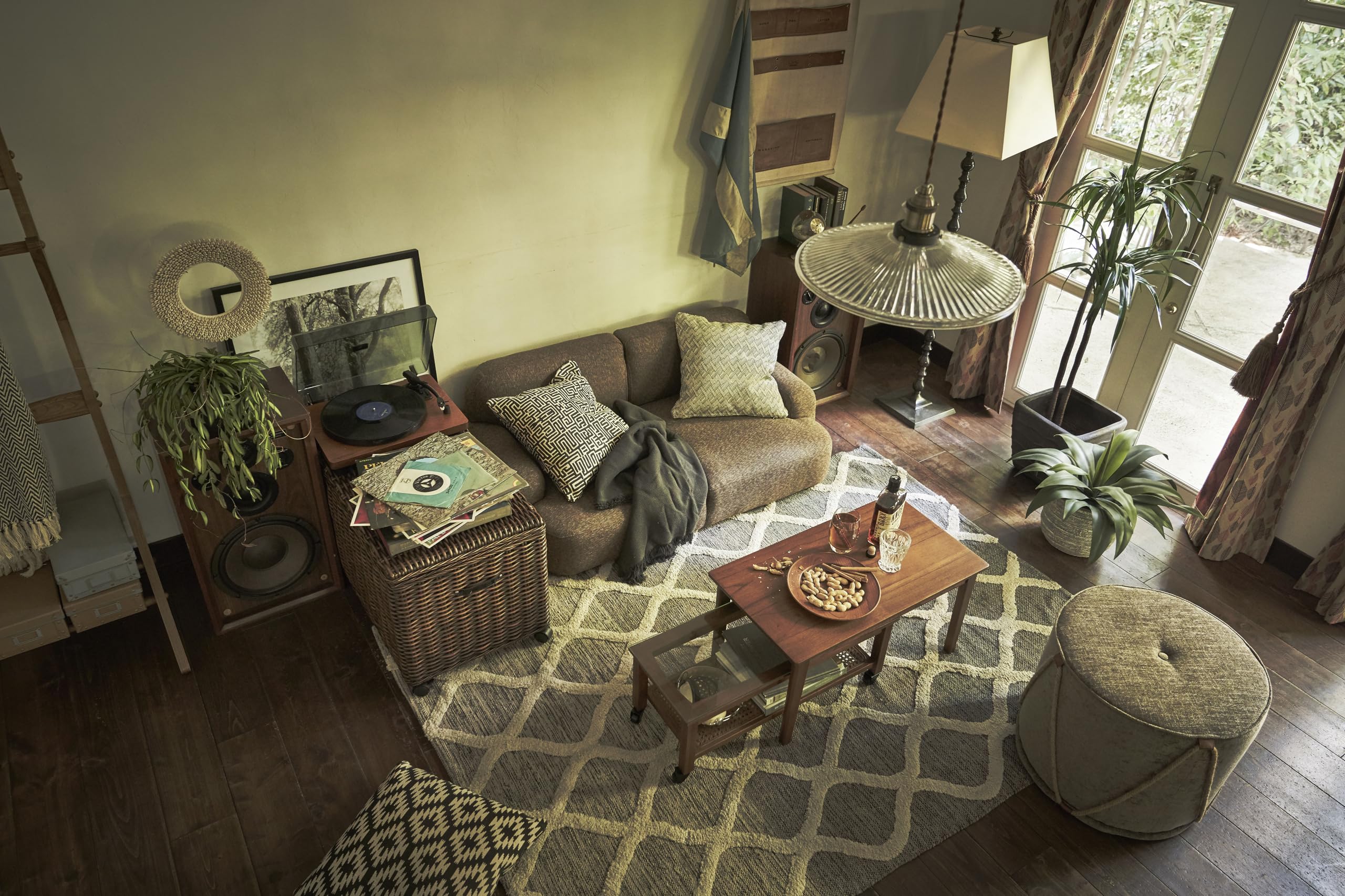 Amazon | 東谷(Azumaya-kk) グレー 商品サイズ:W48×D48×H45 アイヴィ