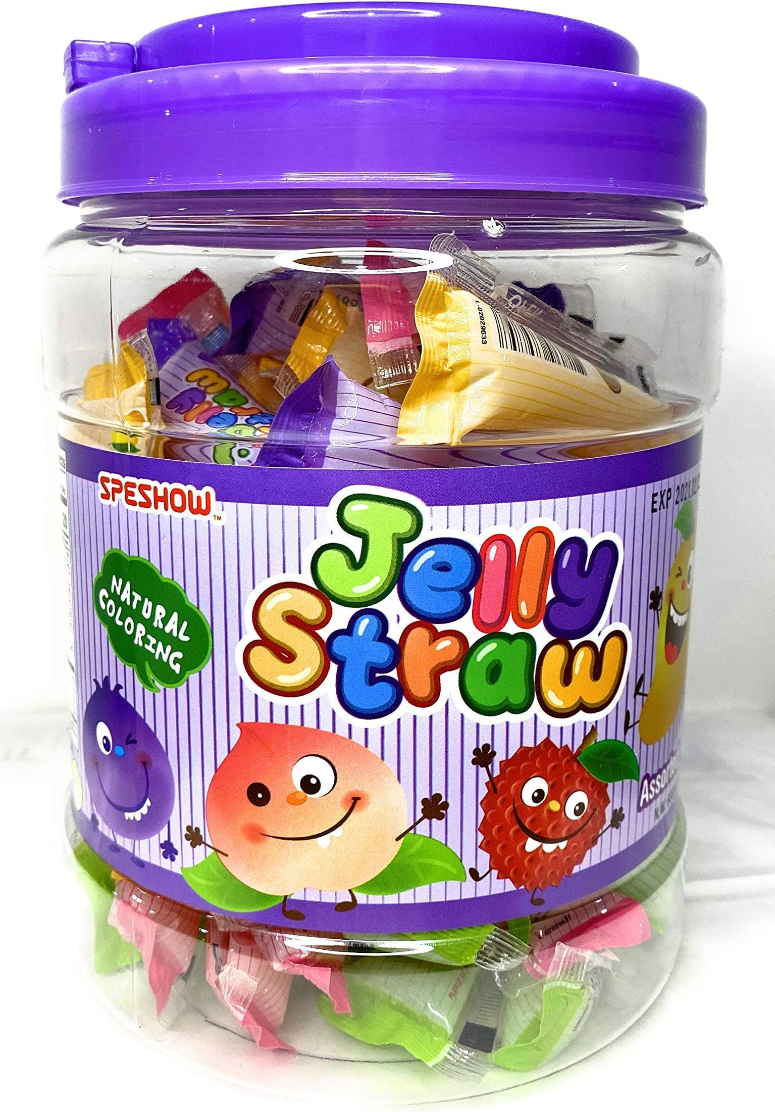 Speshow Jelly straws- Assorted Flavors 28.2 OZ