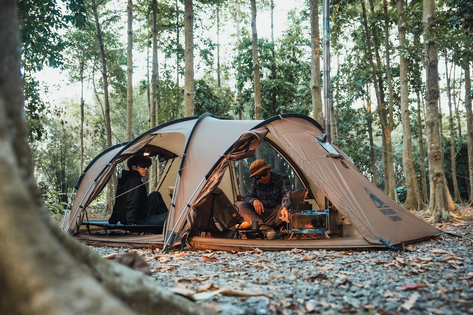 Amazon.com : OneTigris ORBITIS Hot Tent, Waterproof 4 Person Tent