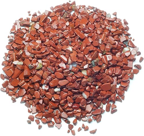 Miniatura 55 de Cherry Tree Collection 1/2 Pound Polished Tumbled Gemstone Chips, Pebbles, Crystal Chips Bulk for Jewelry Making, Healing, Plants, Succulents, Multi