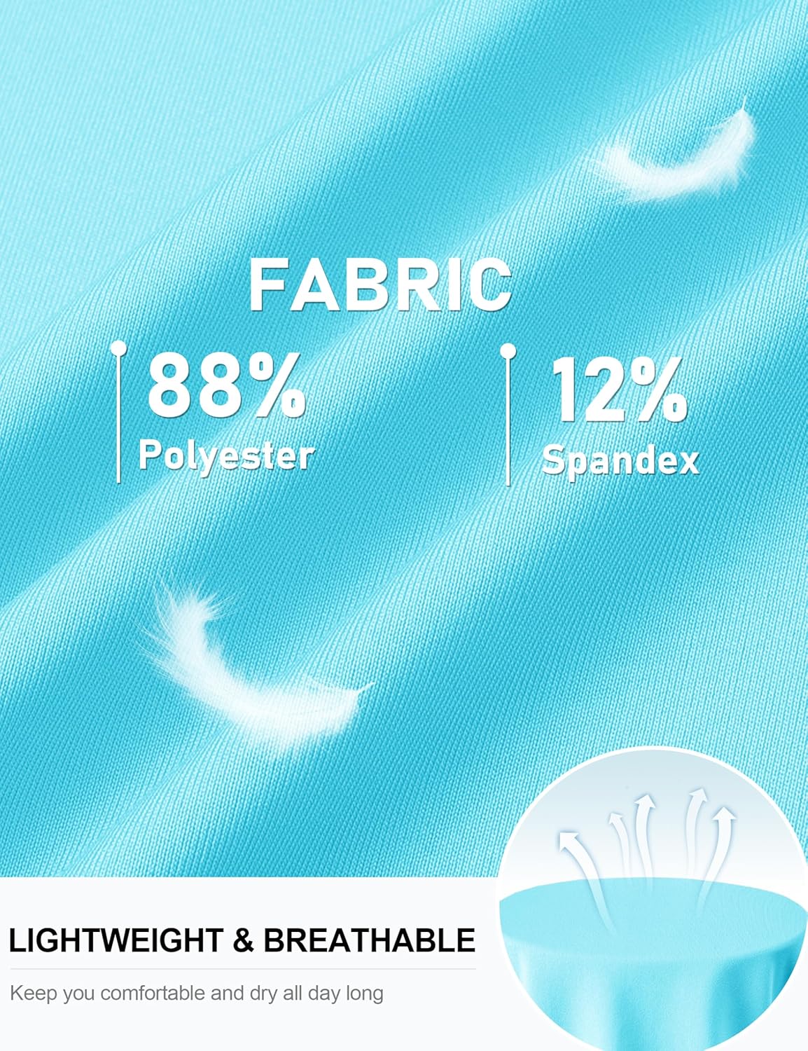 TACVASEN Women's UPF 80+ Workout Tank Top Sleeveless Quick Dry Sun Protection Hiking Athletic Gym Yoga Running Shirts - Image 7