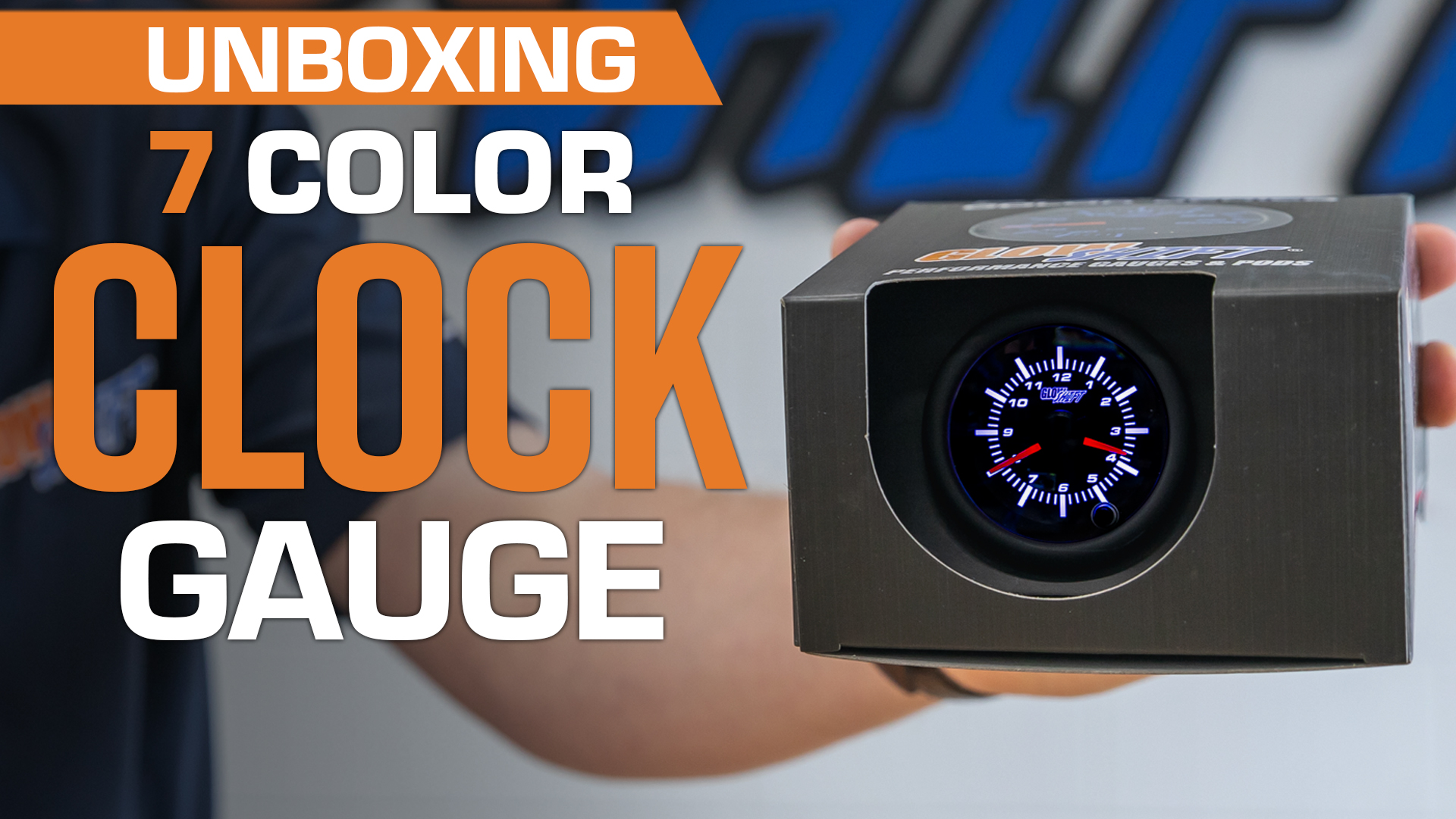 Amazon.com: GlowShift 白色7 色時鐘規格: 汽車