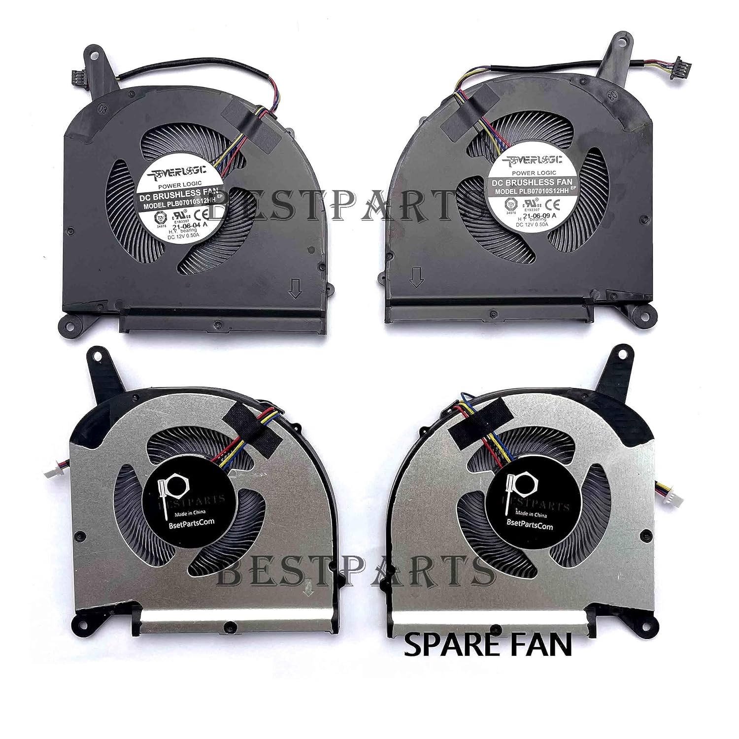 Bestparts New CPU+GPU Cooling Fan Replacement for Gigabyte AORUS 15G YB XB WB SB KB, YC XC KC (Intel 10th Gen Version)(0.28 inch Thickness)