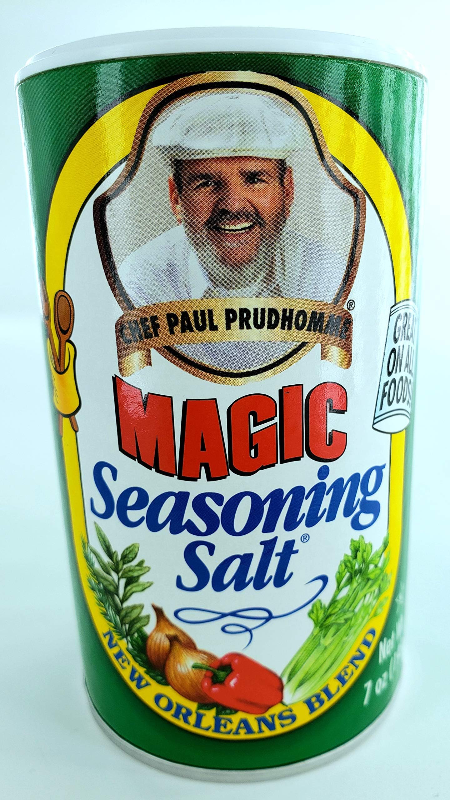 2 Pack: Chef Paul Prudhomme's Magic Seasoning Salt New Orleans Blend -- 7 oz - PACK OF 2