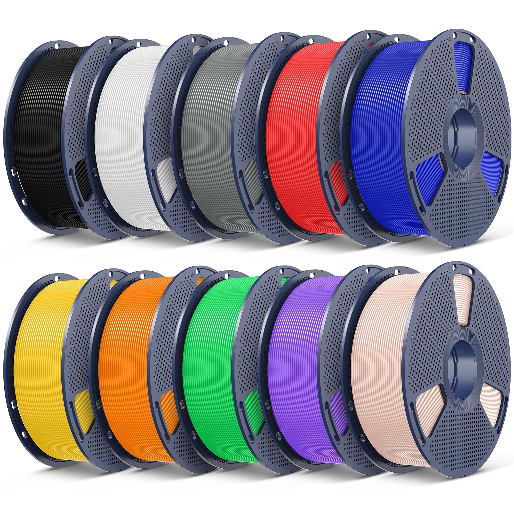 SUNLU PETG Filament 1.75mm,10kg,10-Volume Set