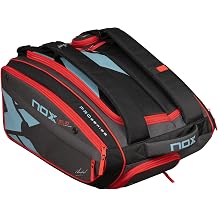 NOX AT10 Competition XL Compact Padel Bag | Versatile Padel Racket Bag with ThermoTech Thermal Protection | Holds 4 Palas de Padel, Clothes & Padel Accessories | Ventilated Shoe Pocket & Laundry Bag