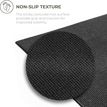Explore Yoga Mat Roll, 24in x 100ft Exercise Mat, 4mm Thick Non-Slip Gym Mat for Home Workout and Fitness, Anti-Tear, Cut up to 17 Regular Yoga Mats