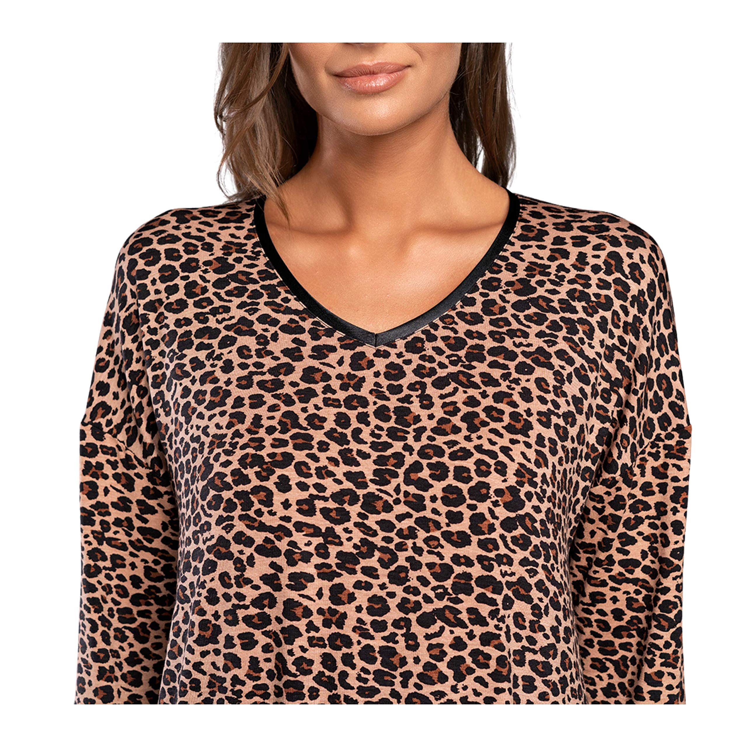 Italian Fashion Chemise de Nuit Allaitement | Pyjama Grossesse et Maternité | Pyjama Femme Enceinte pour la Maison et l’Hôpital | Tenue Maternité Accouchement en Viscose S-XXL
