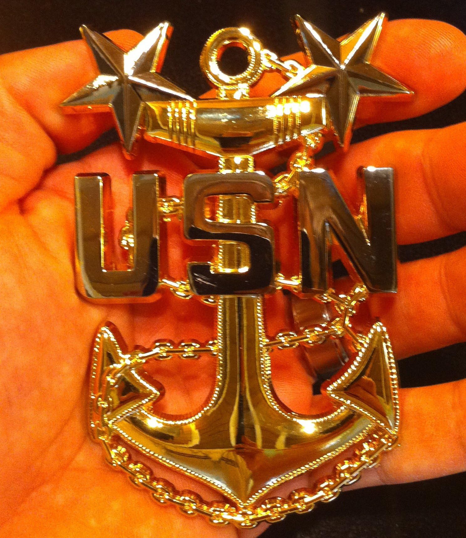 Navy Master Chief Anchor 4"