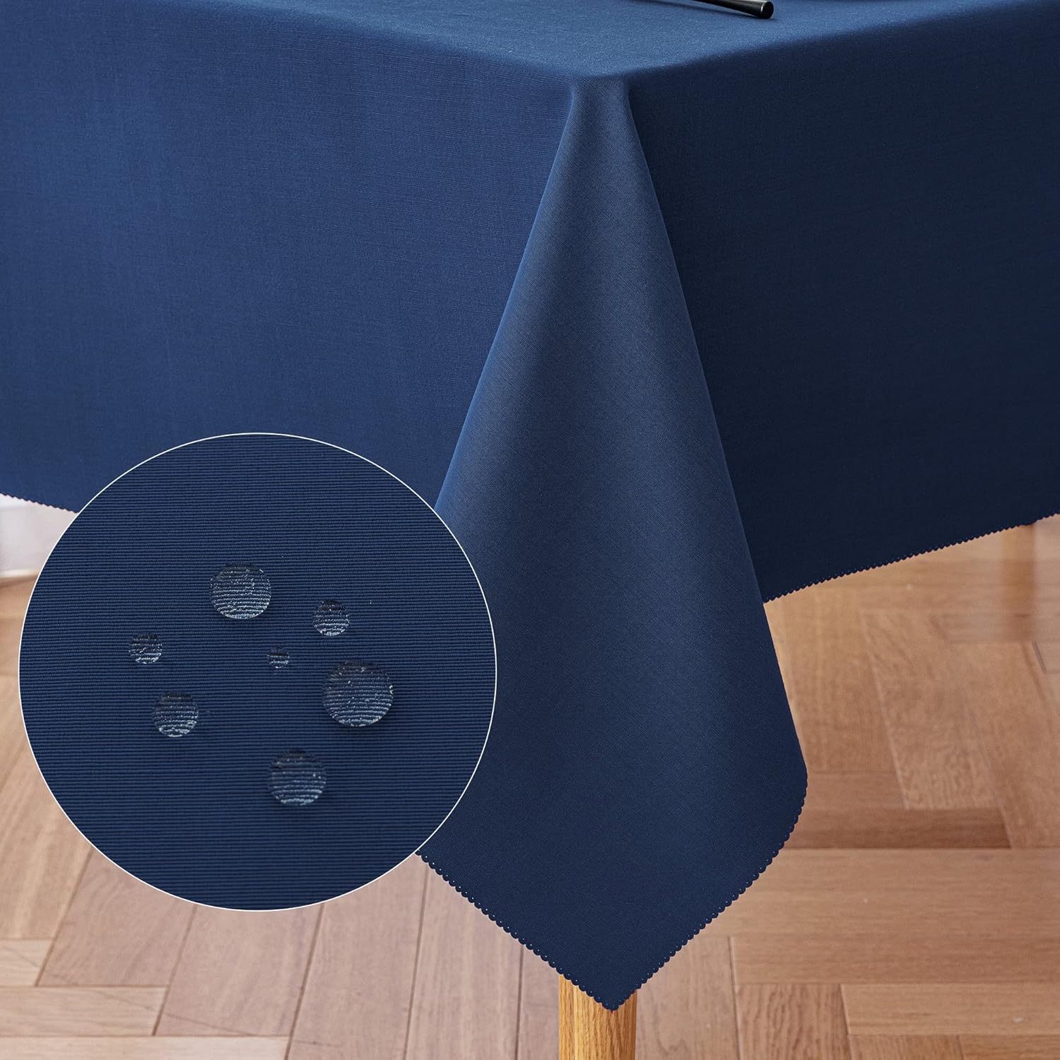 Qidordour Rectangular Tablecloth, 52x70 inch, 210GSM