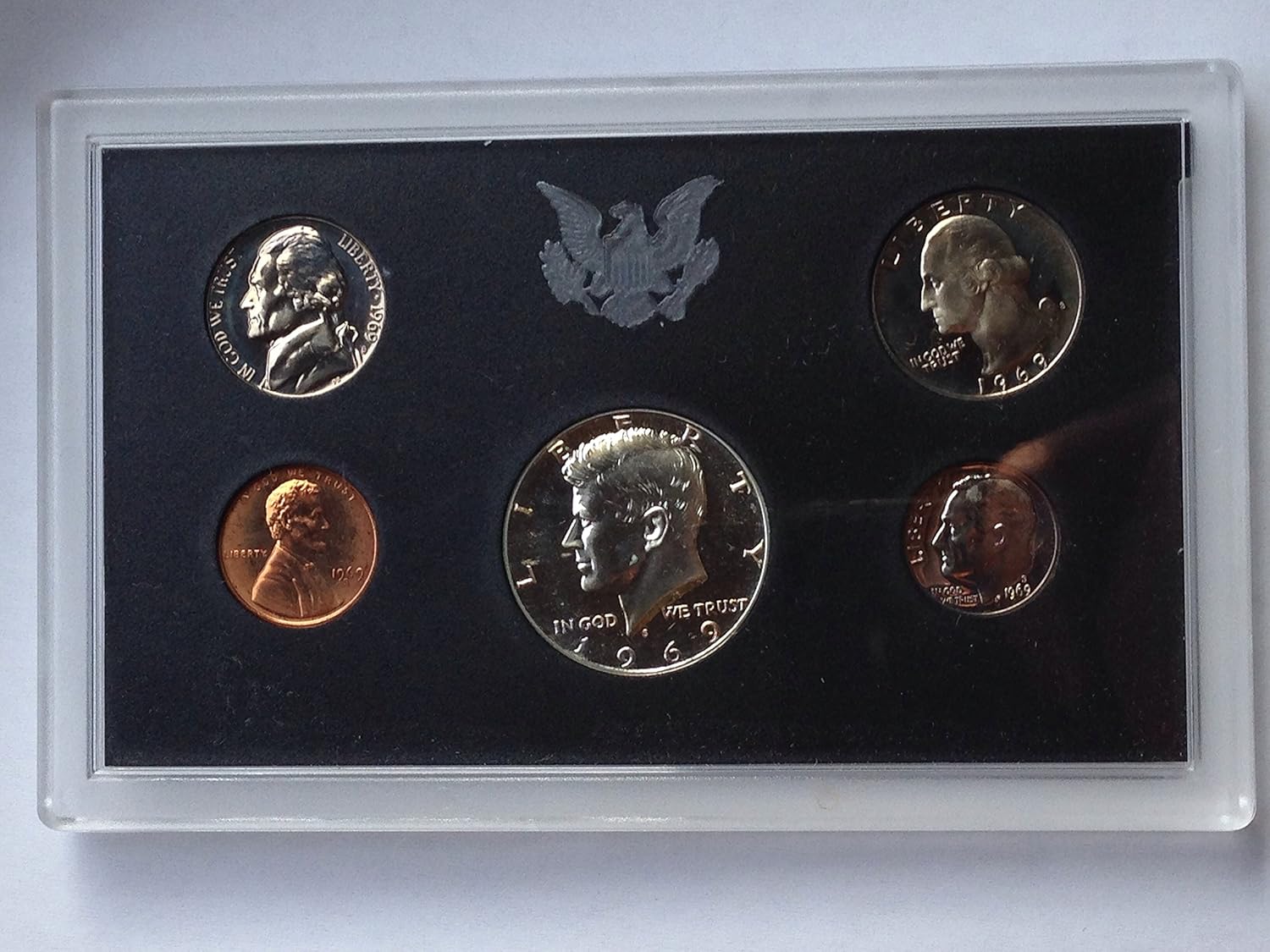 1969 Proof Set US Mint Original Packaging and Case Brilliant Uncirculated