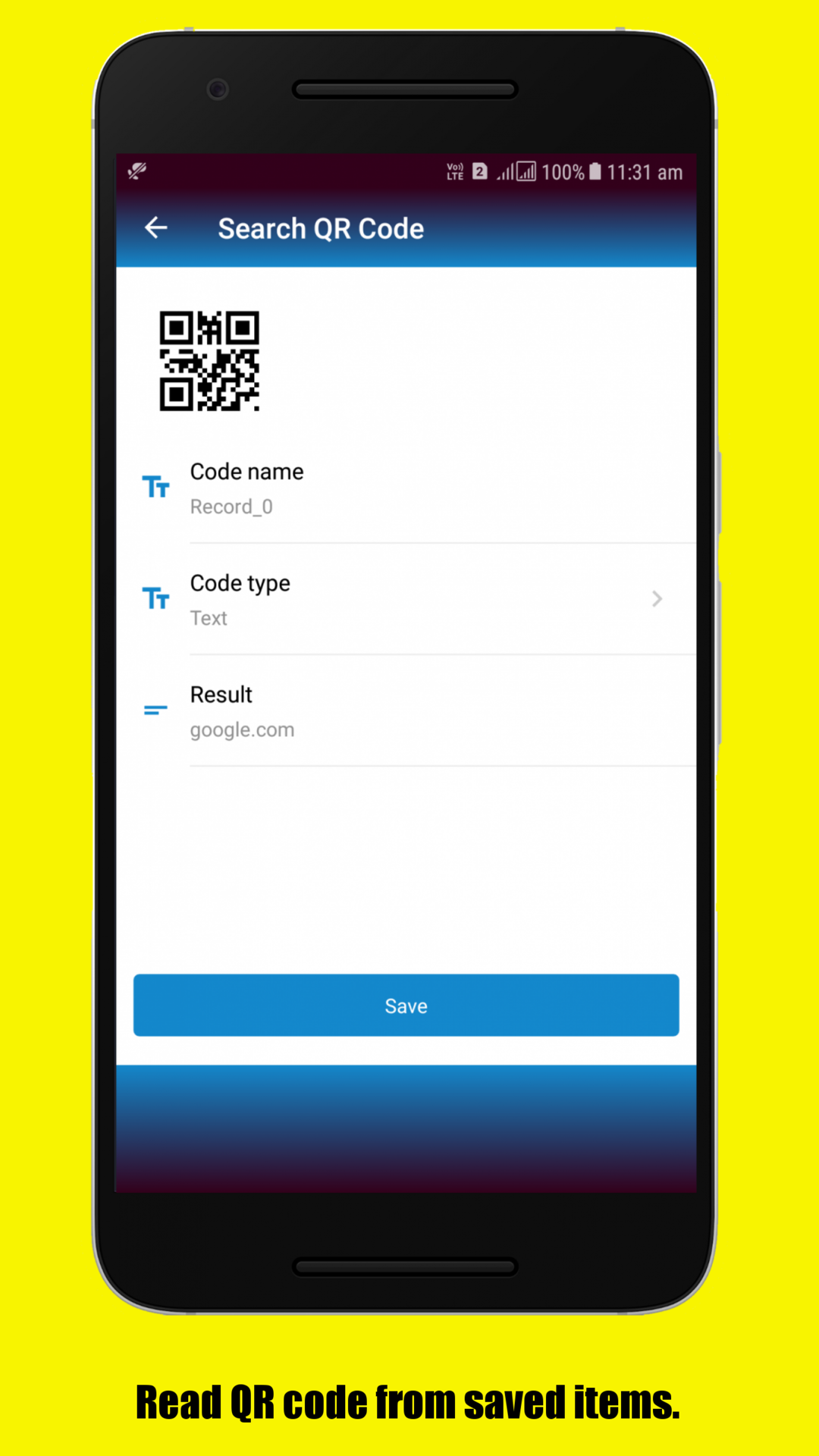 QB Scanner QR code/Bar code Scanner & Generator App on Amazon Appstore