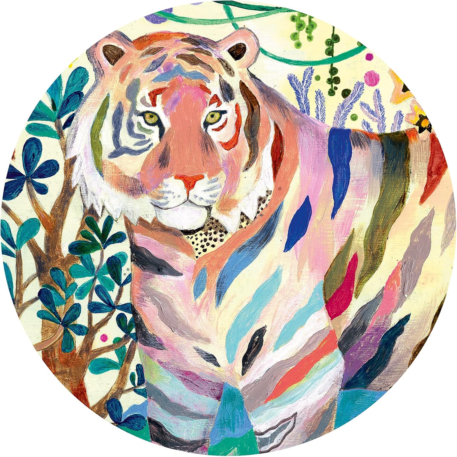 DJECO Gallery Tigers Jigsaw Puzzle (1000 Pieces) - Unique Puzzle Art for Kids - Fun & Challenging Activity for Friends & Family - Educational Jigsaw Toys for Children 9+ Years Girls & Boys