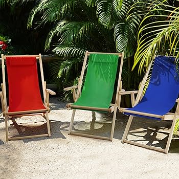 LINING Dlo1 「Canvas」26.5 Amazon.com: Casual Home Adjustable Sling Chair Natural Frame