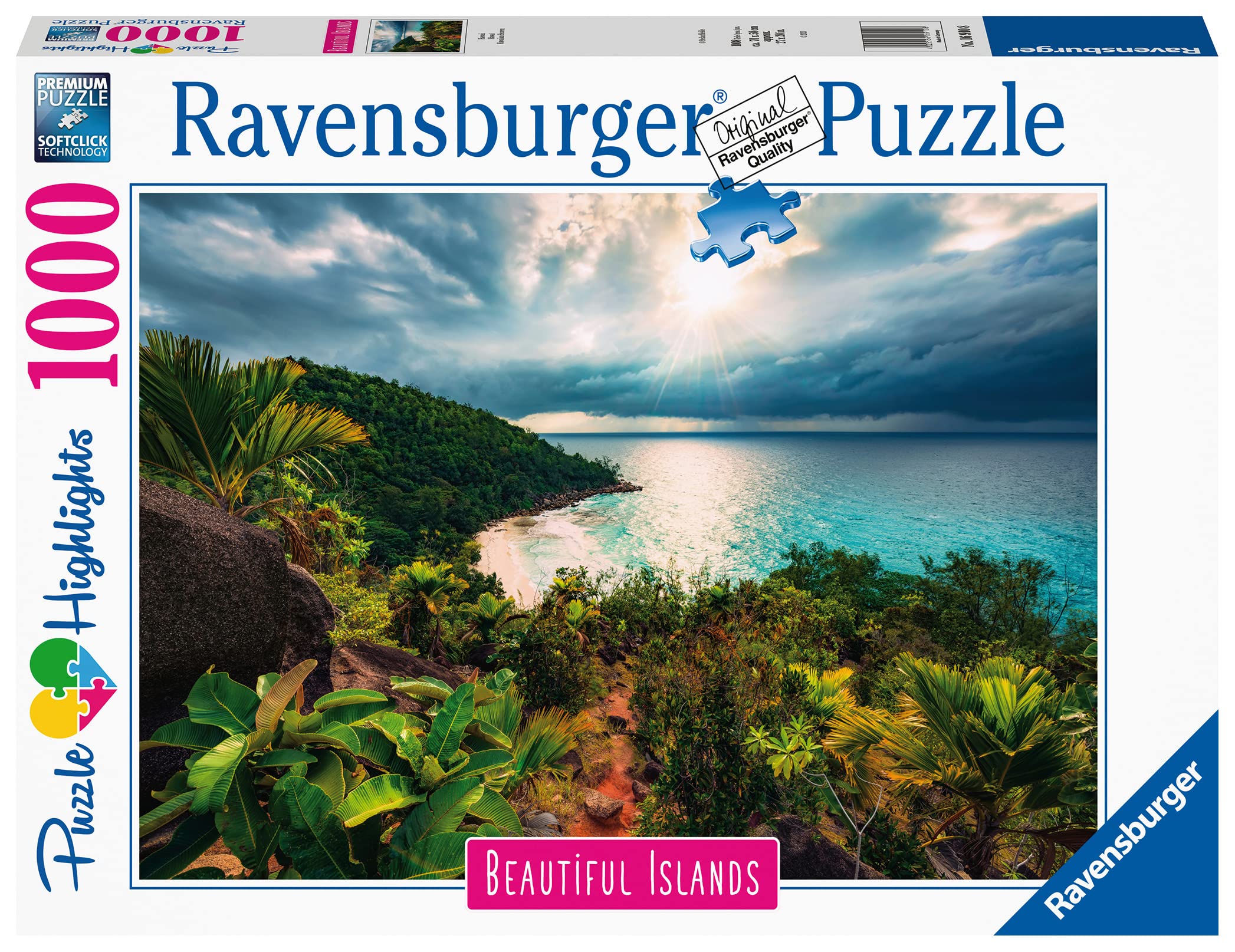 Ravensburger Hawaiian Heaven 1000 Piece Jigsaw Puzzle for Adults & Kids Age 12 Years UpThe Forest Stewardship Council