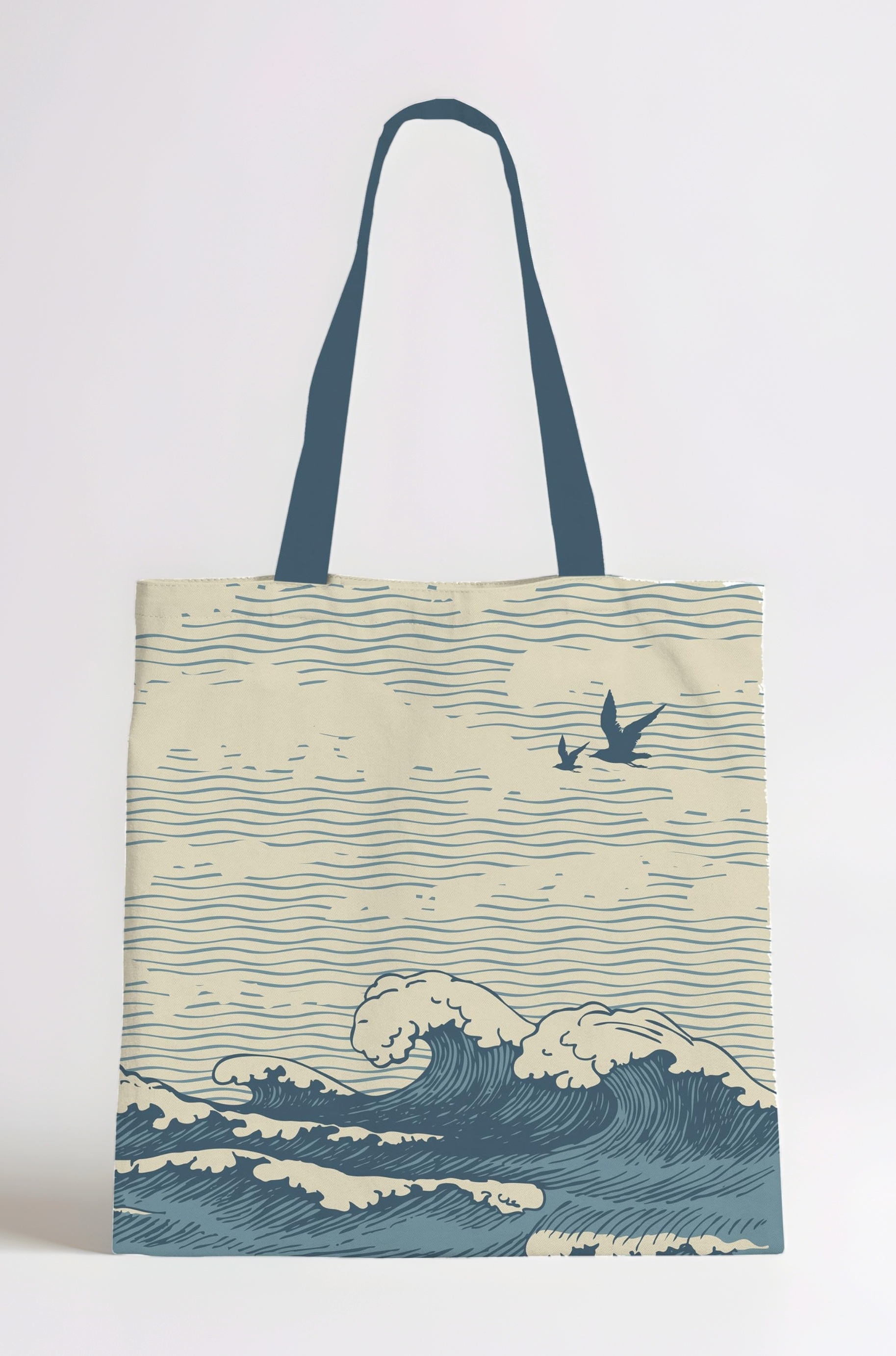 Ocean Theme Tote Bags For Women, Ecofriendly Cotton Tote Bags, Womens Tote Bag, Eco Friendly Tote Bag, Underwater Turtle Tote Bag, Gifts For Women