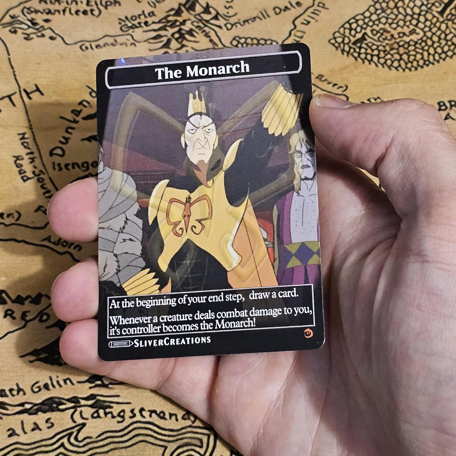 Magic The Gathering [Monarch Emblem Proxy] The Mighty Monarch – Venture Bros