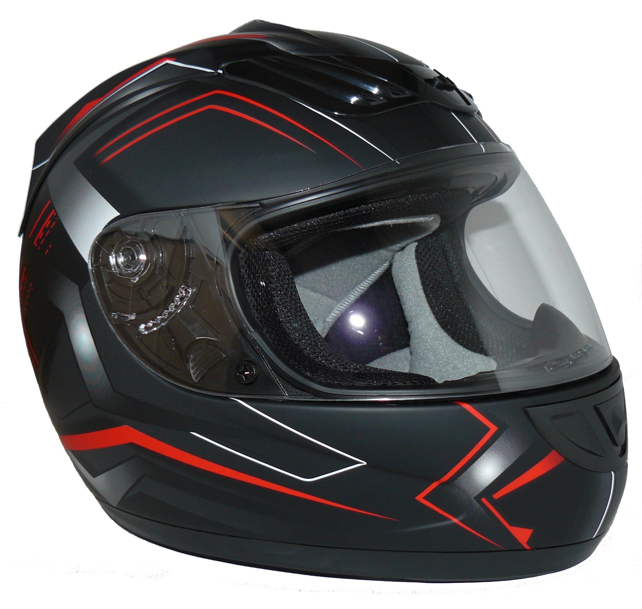 Protéger Porter un casque H510 flèche noire / rouge mat - S