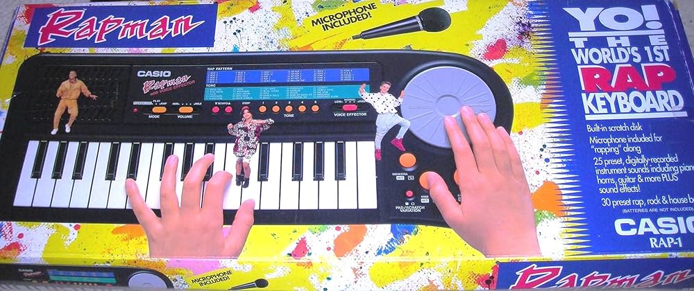 CASIO Rapman カシオ ラップマン キーボード RAP-1 取説あり CASIO Rapman カシオ ラップマン キーボード RAP-1 取説あり
