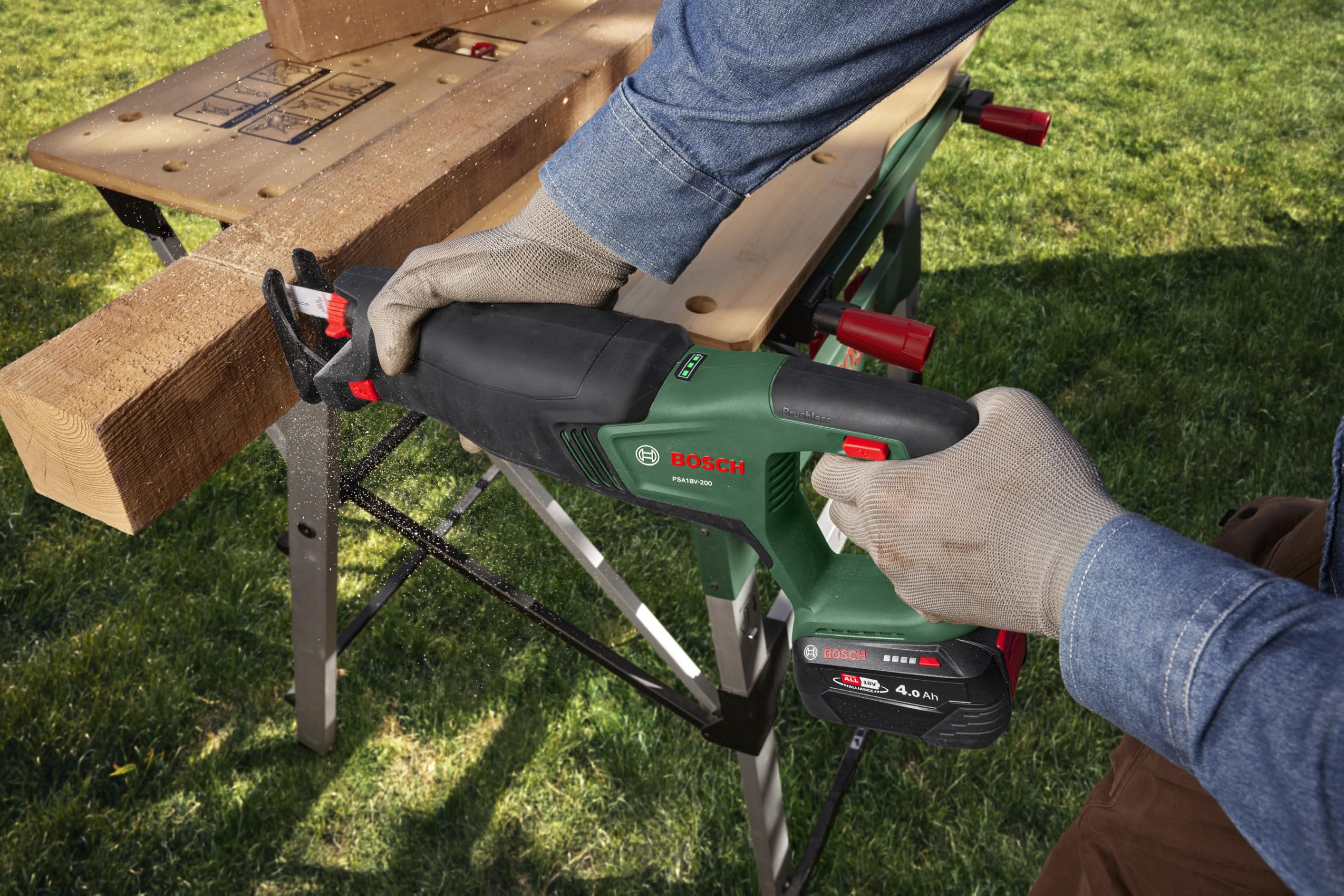 Bosch PSA 18V-200 Akülü Panter Testere Solo