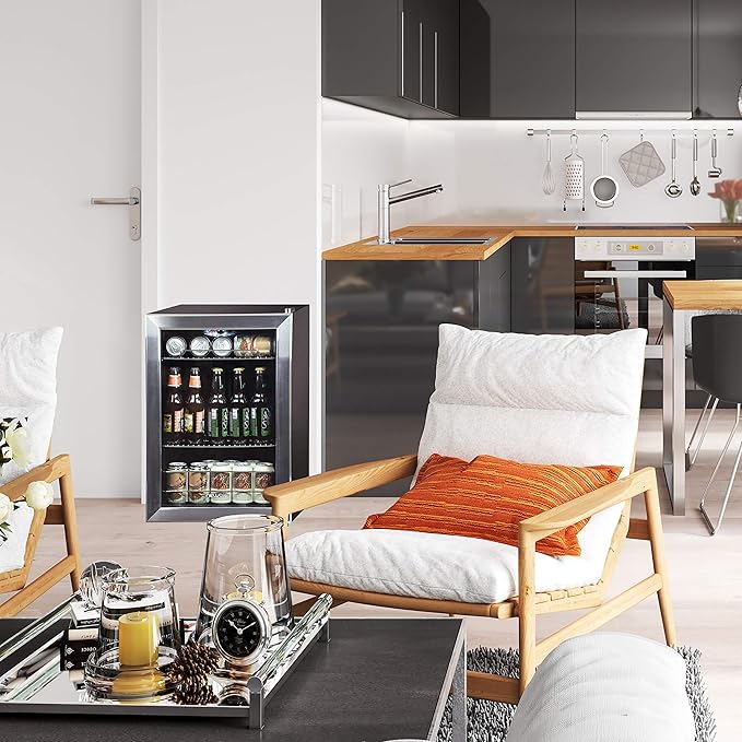 Best compact refrigerator for beer bottles 2024