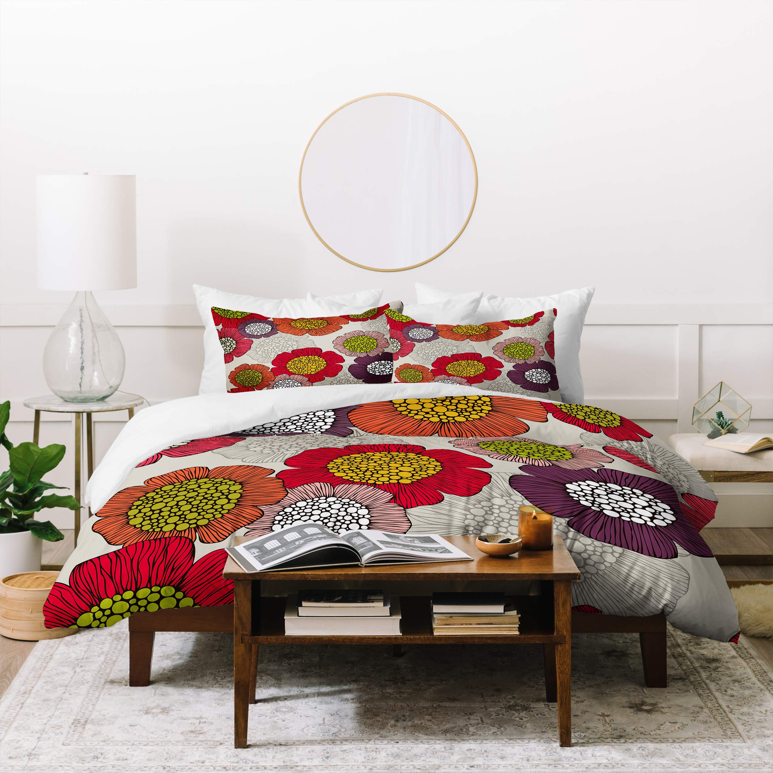 Amazon.com: Deny Designs Valentina Ramos Selene Duvet Set with Two Pillow  Shams, Queen/Full, Multi : Home & Kitchen