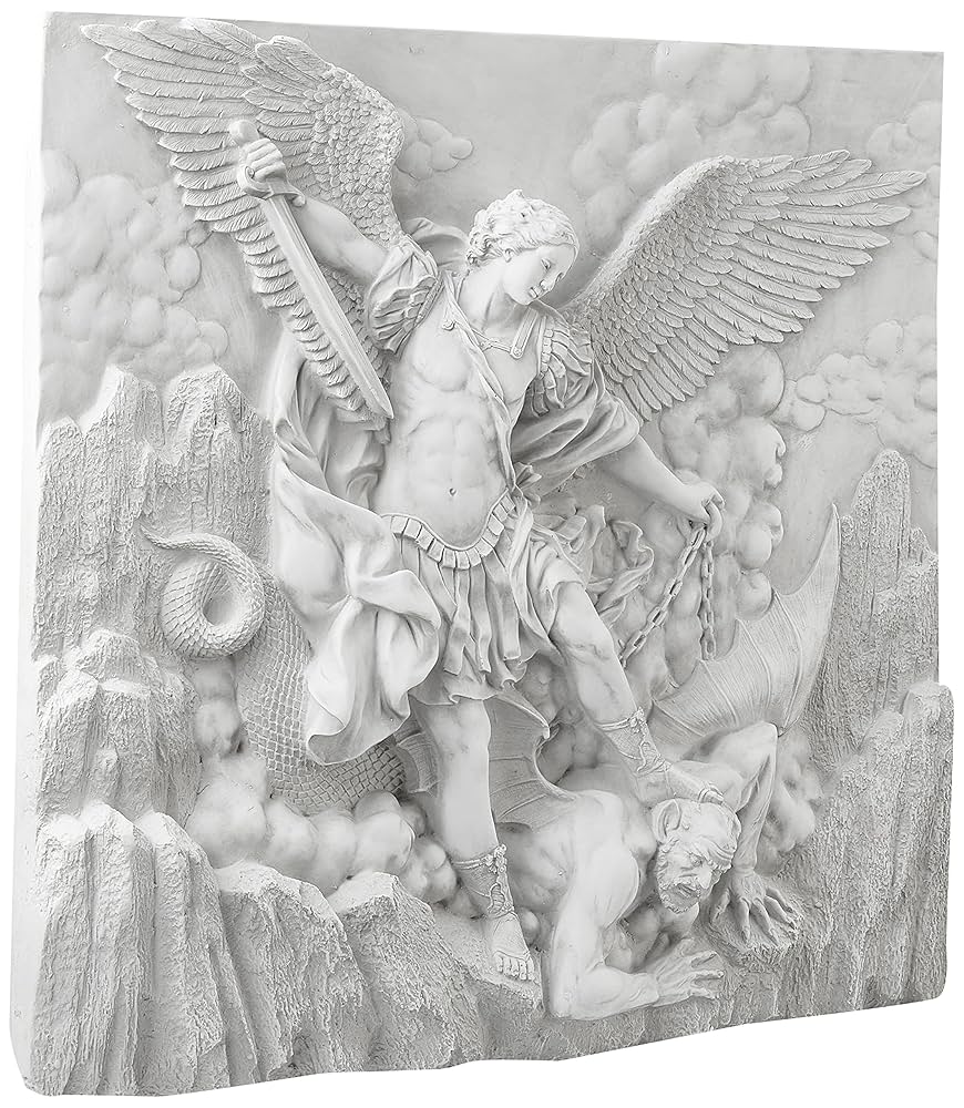 Amazon.com: Design Toscano Michael the Archangel Slaying