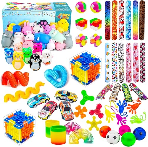 Miniatura 1 de Regalo de fiesta para niños y niñas 4-8-12 juguetes de regalo de cumpleaños caja del tesoro recompensas de aula escolar relleno de piñata cofre del