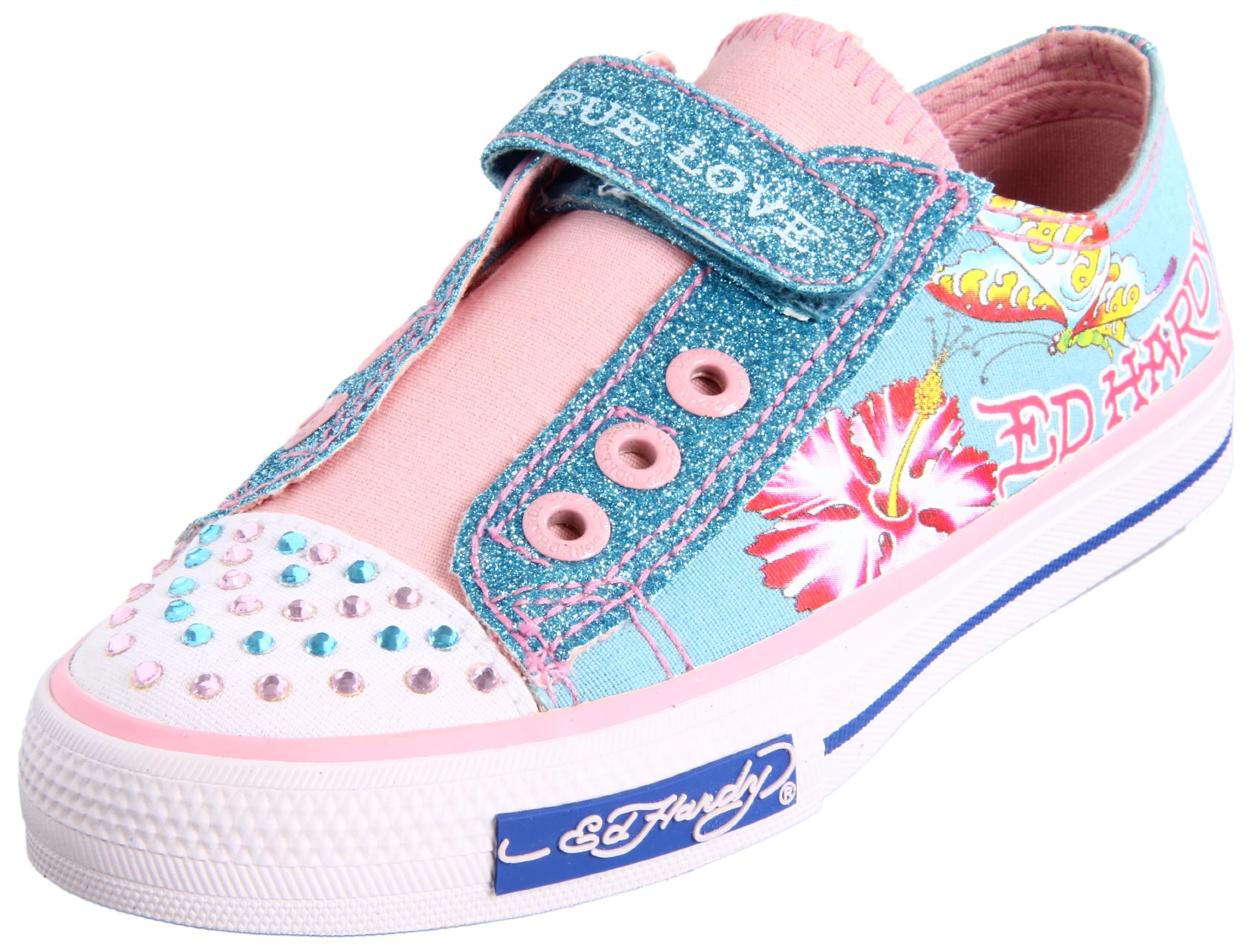 Ed Hardy Flicker Fashion Sneaker (Little Kid/Big Kid)