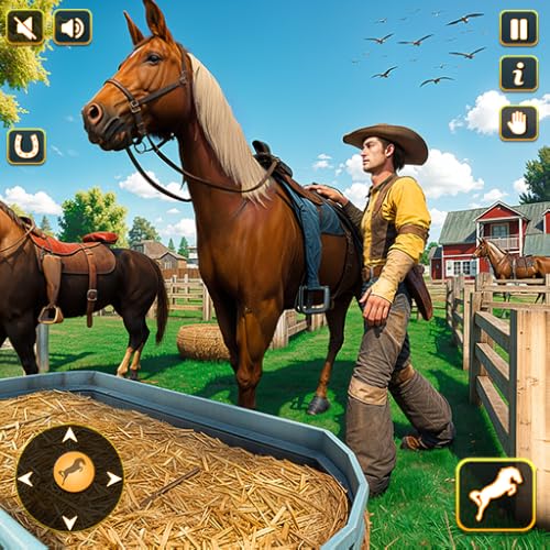 Simulateur de contes de vie de cheval sauvage (jeux pour enfants)